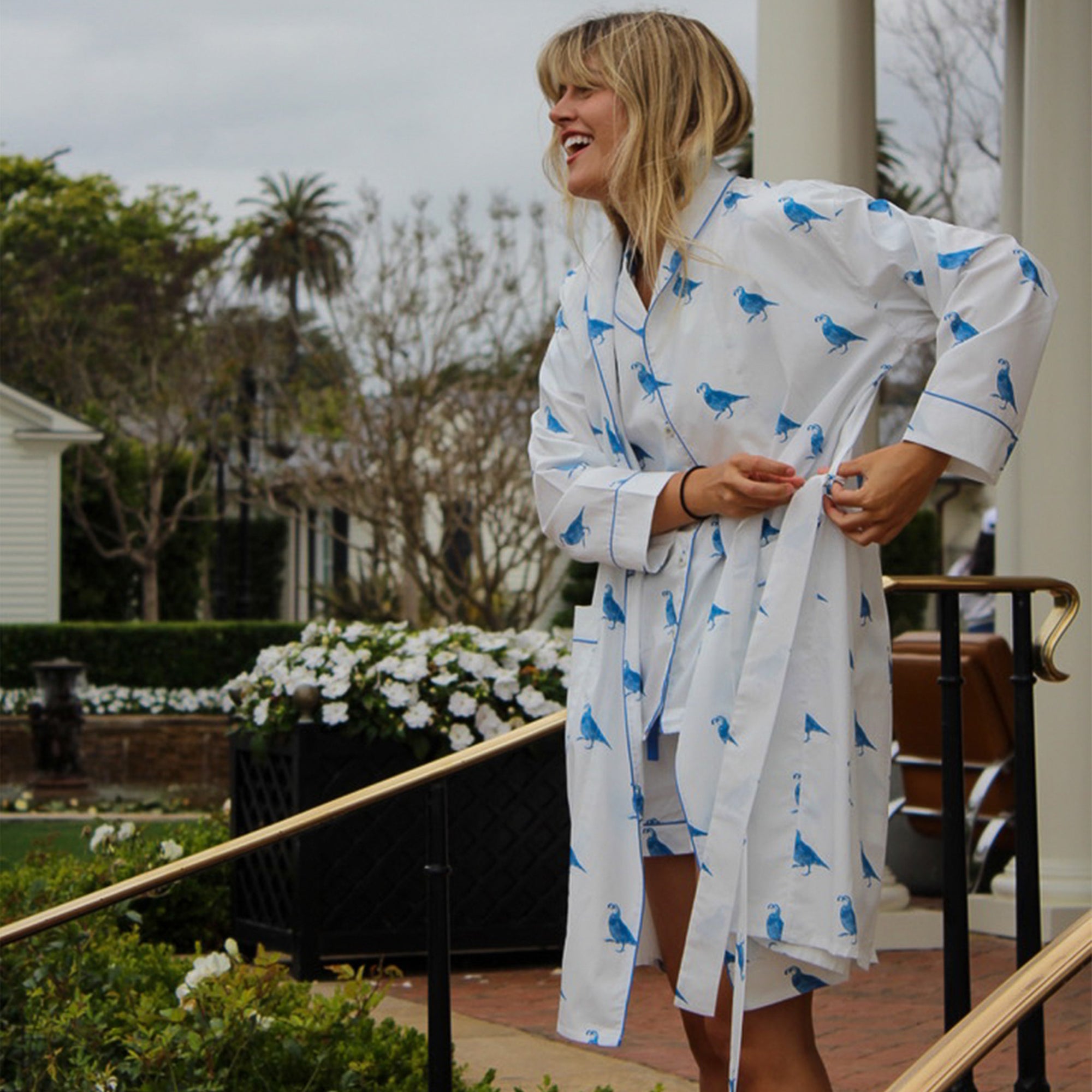 Women's California Quail Robe