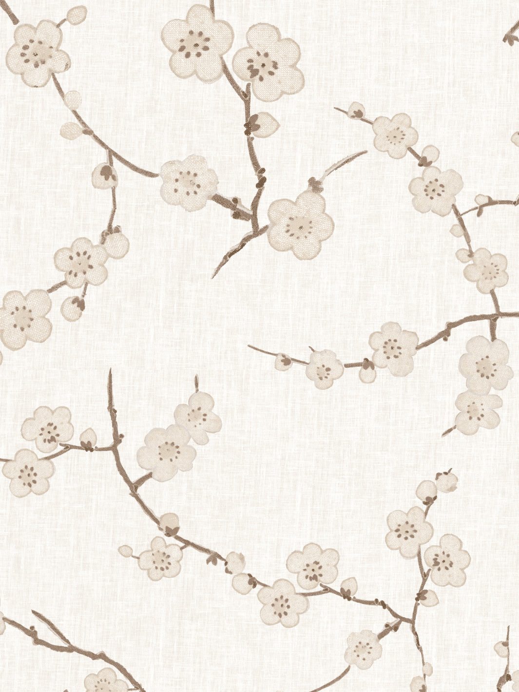 &#39;Cherry Blossom&#39; Wallpaper - Neutral