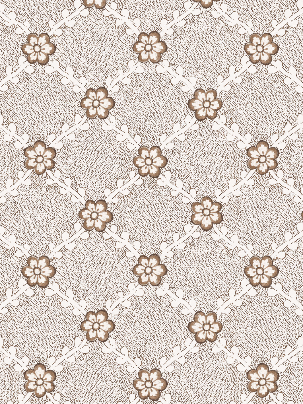 &#39;Lucia&#39; Wallpaper by Nathan Turner - Brown