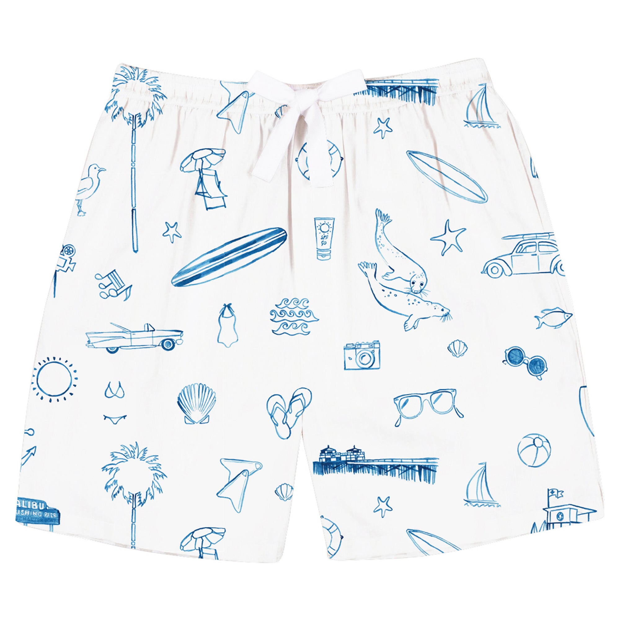 Men's California Malibu Sleep Shorts