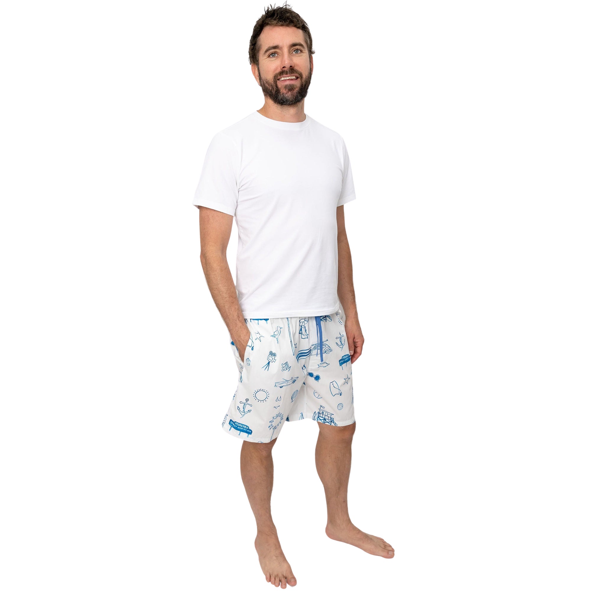 Men's California Malibu Sleep Shorts