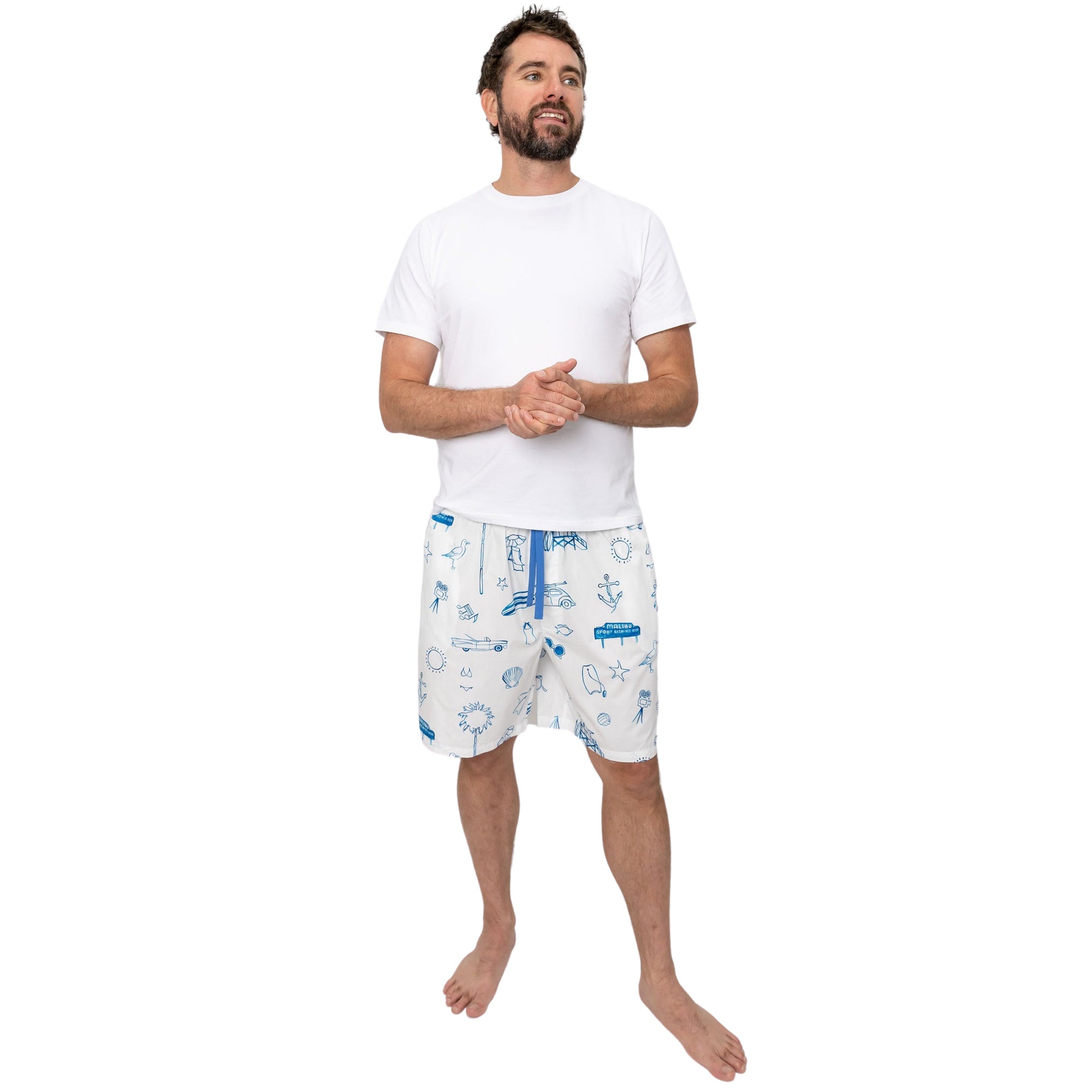 Men's California Malibu Sleep Shorts