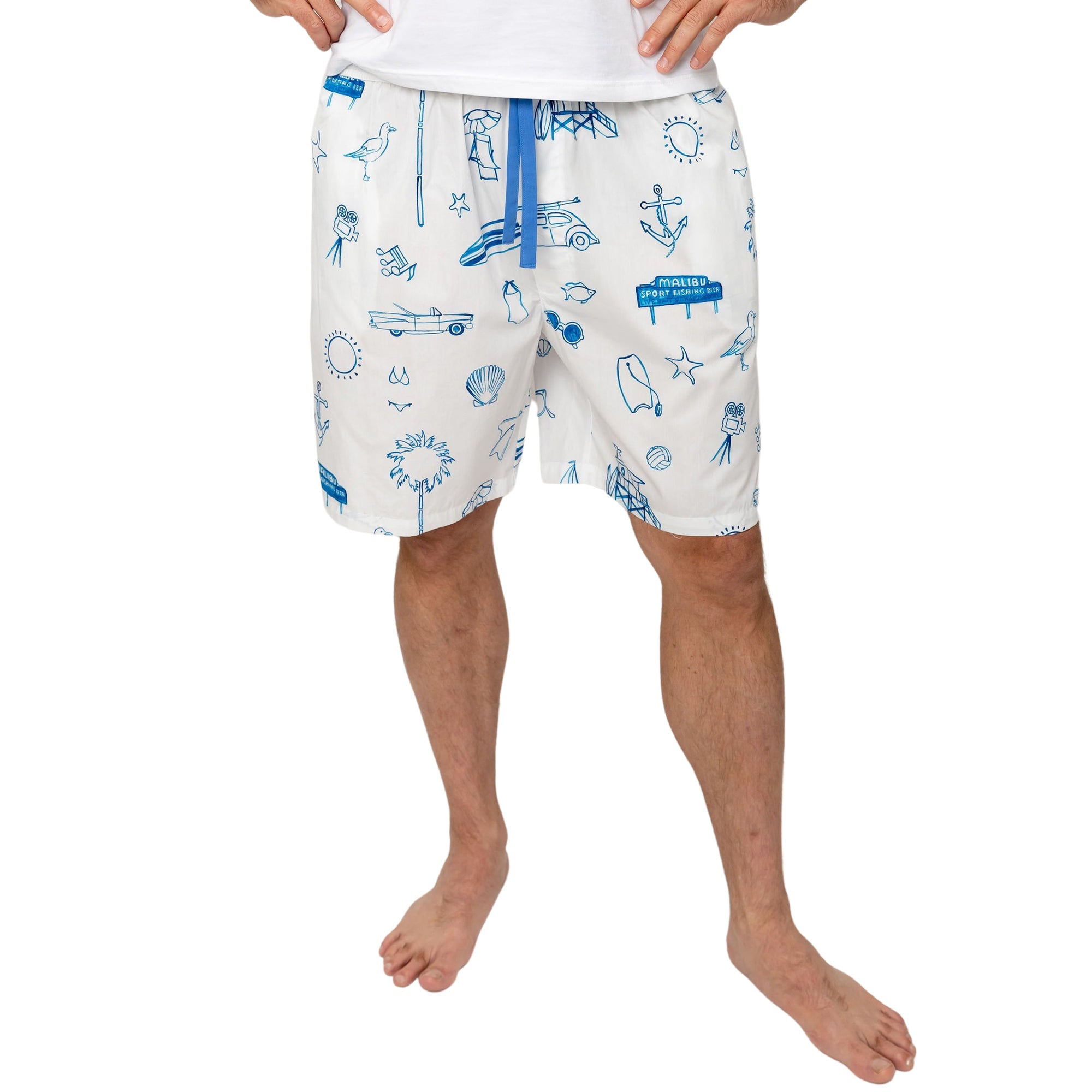 Men's California Malibu Sleep Shorts