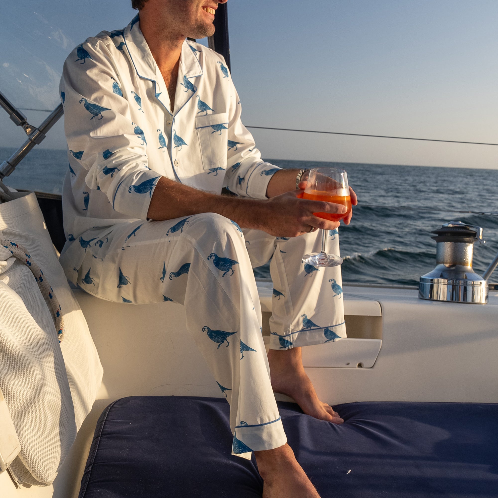 Men's California Quail PJ Pants