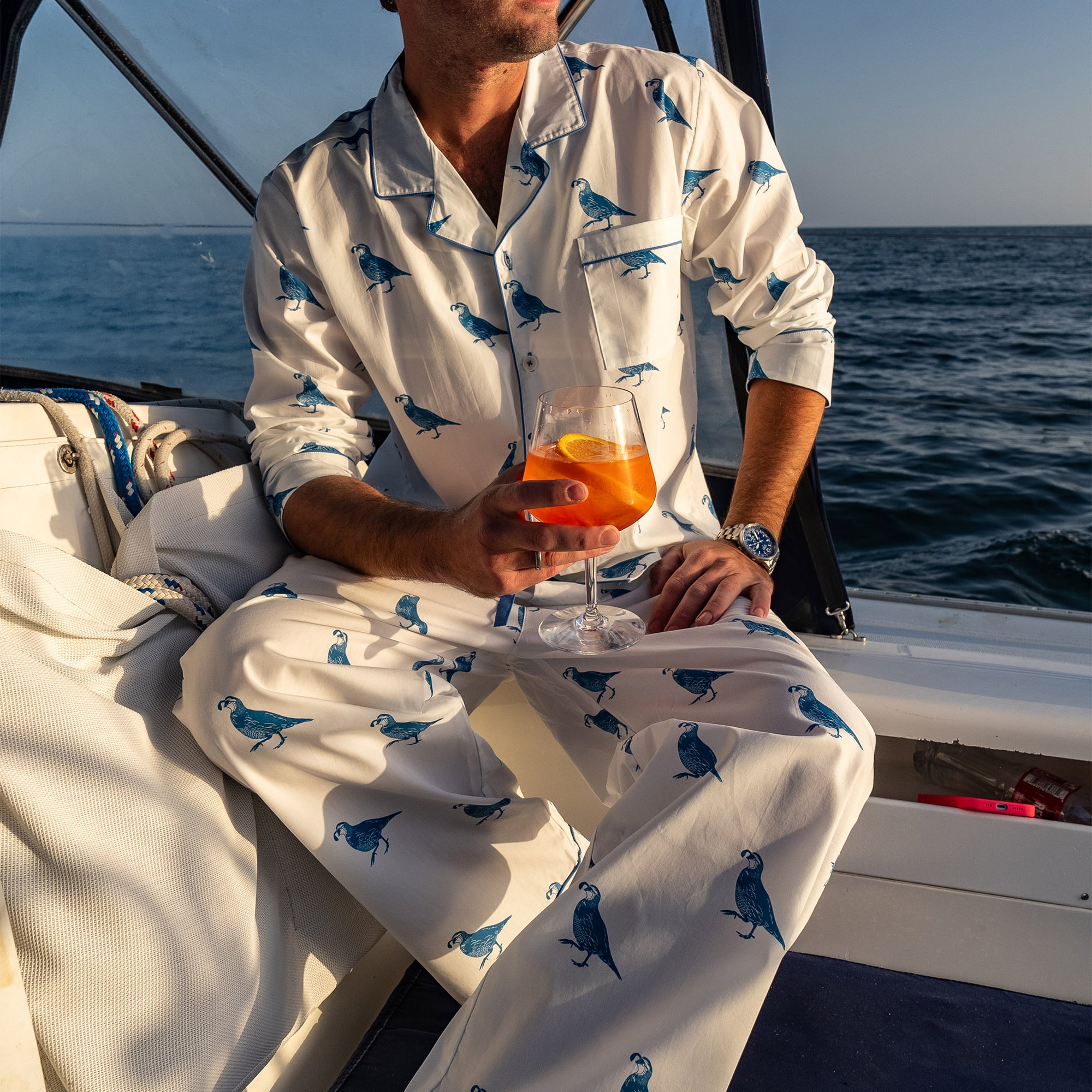Men's California Quail PJ Pants