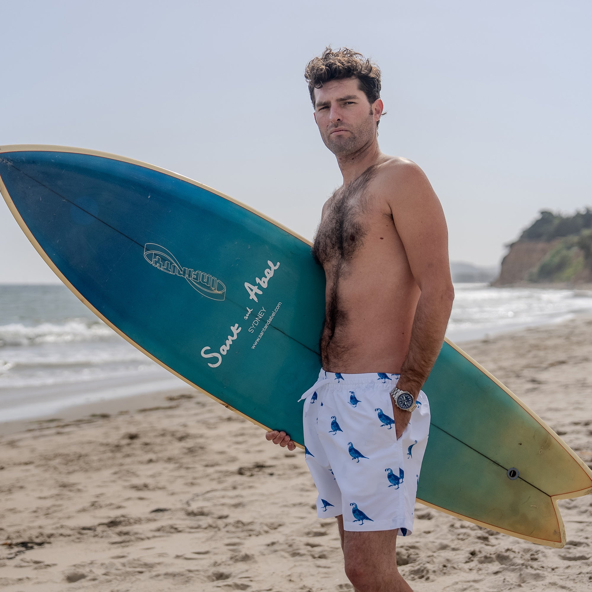 Men's California Quail Swim Shorts