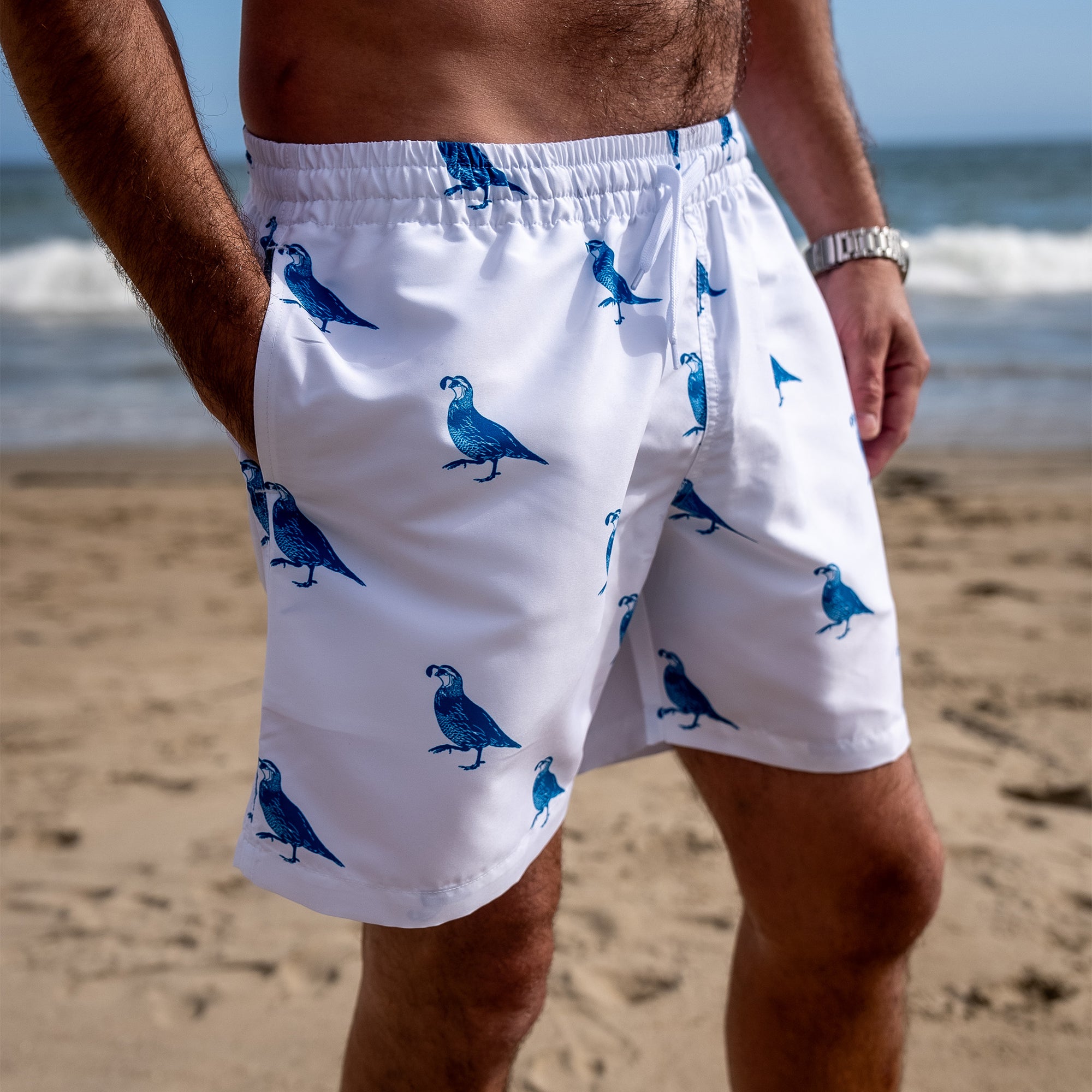 Men's California Quail Swim Shorts