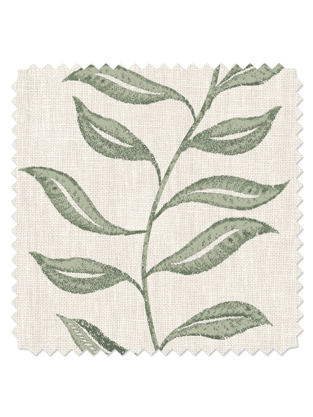 &#39;Seneca&#39; Linen Fabric - Green