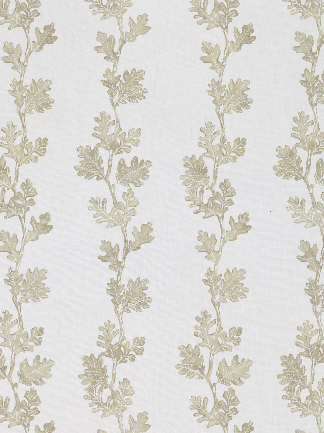 &#39;Valley Oak Stripe&#39; Linen Fabric - Neutral