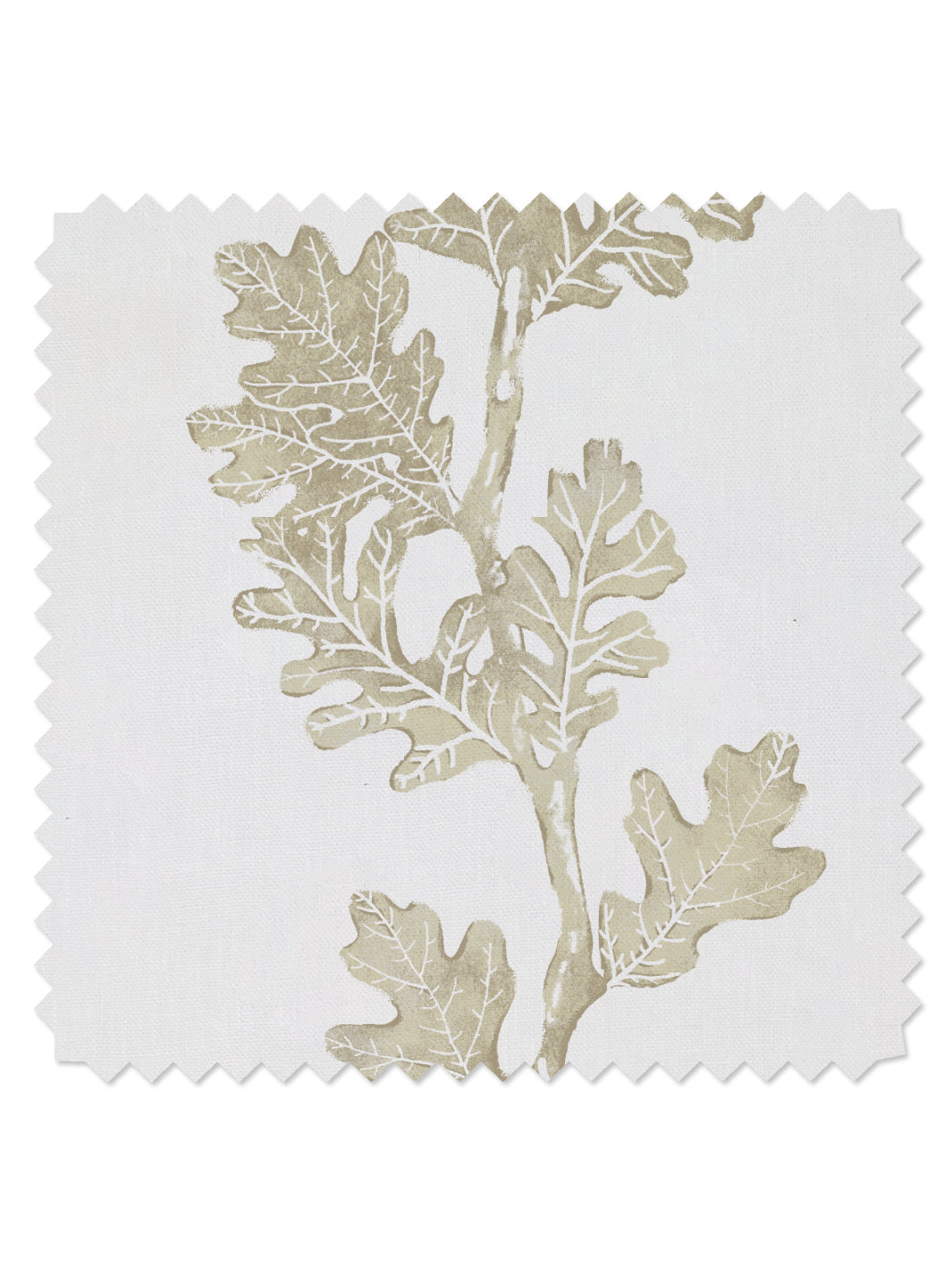 &#39;Valley Oak Stripe&#39; Linen Fabric - Neutral