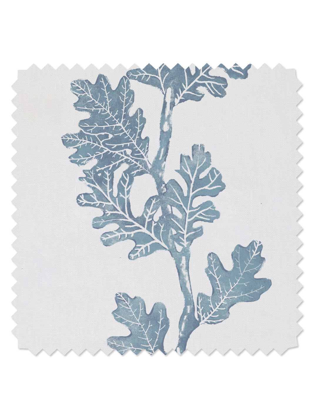 &#39;Valley Oak Stripe&#39; Linen Fabric - Seafoam