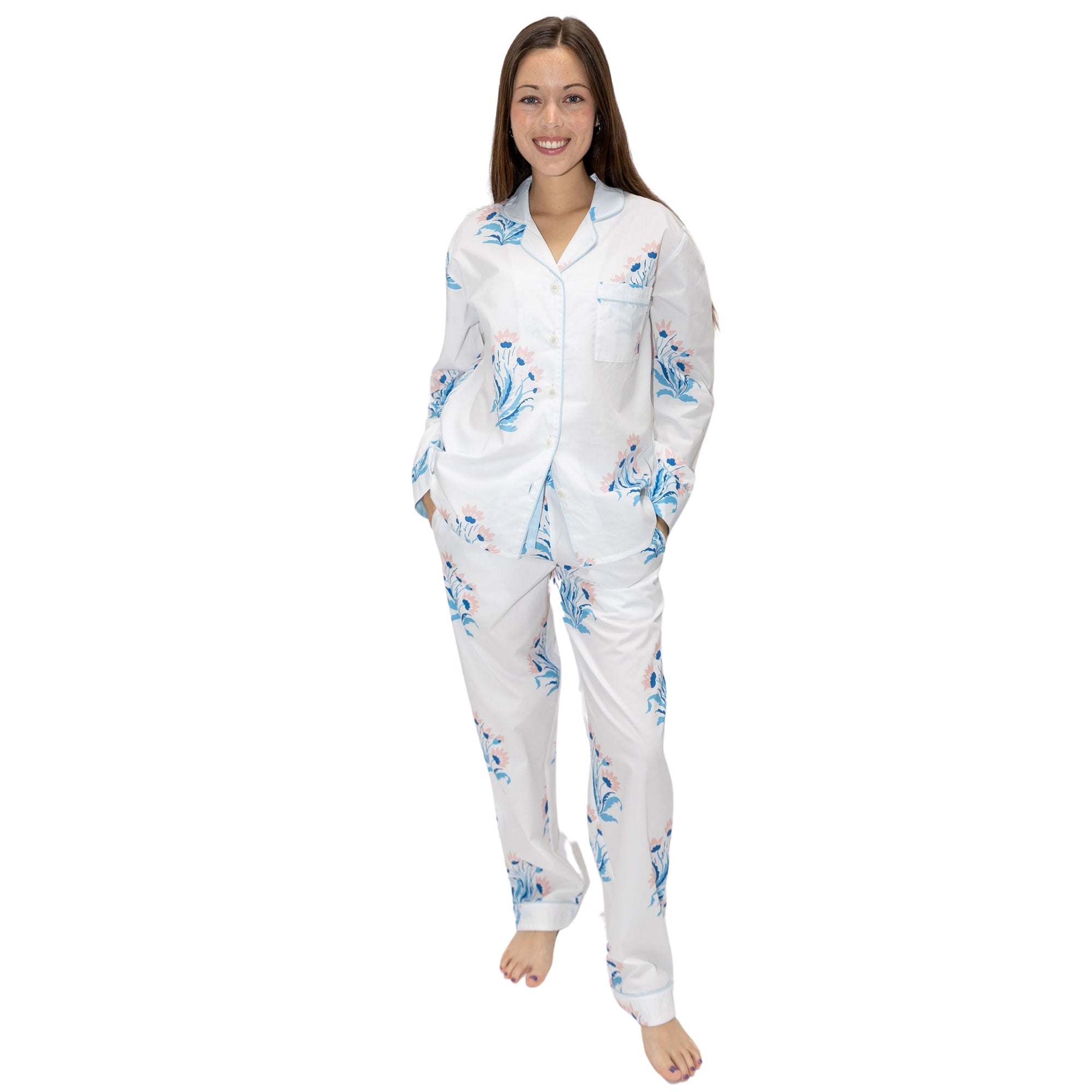 Women's California Hillhouse Long PJ Set