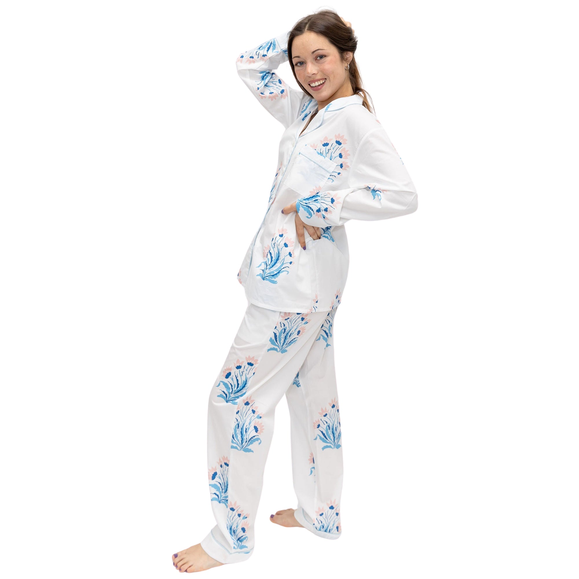 Women's California Hillhouse Long PJ Set