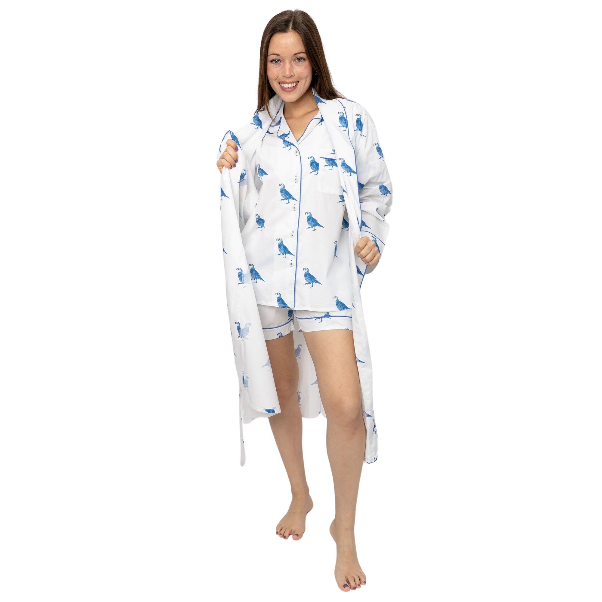 Women's California Quail Robe
