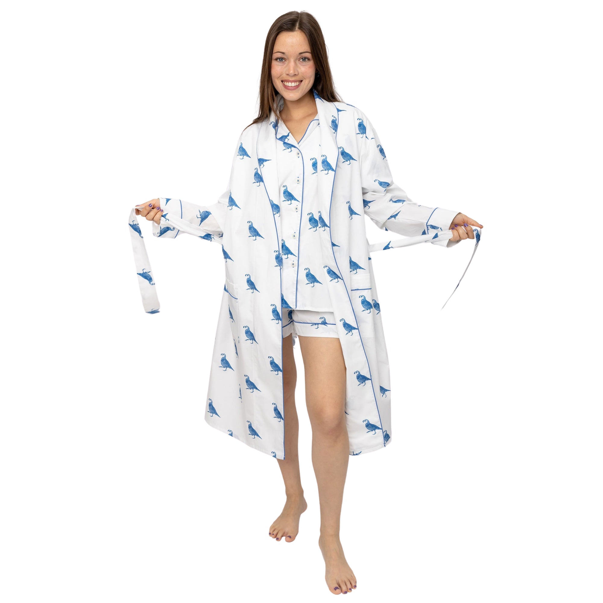 Women's California Quail Robe