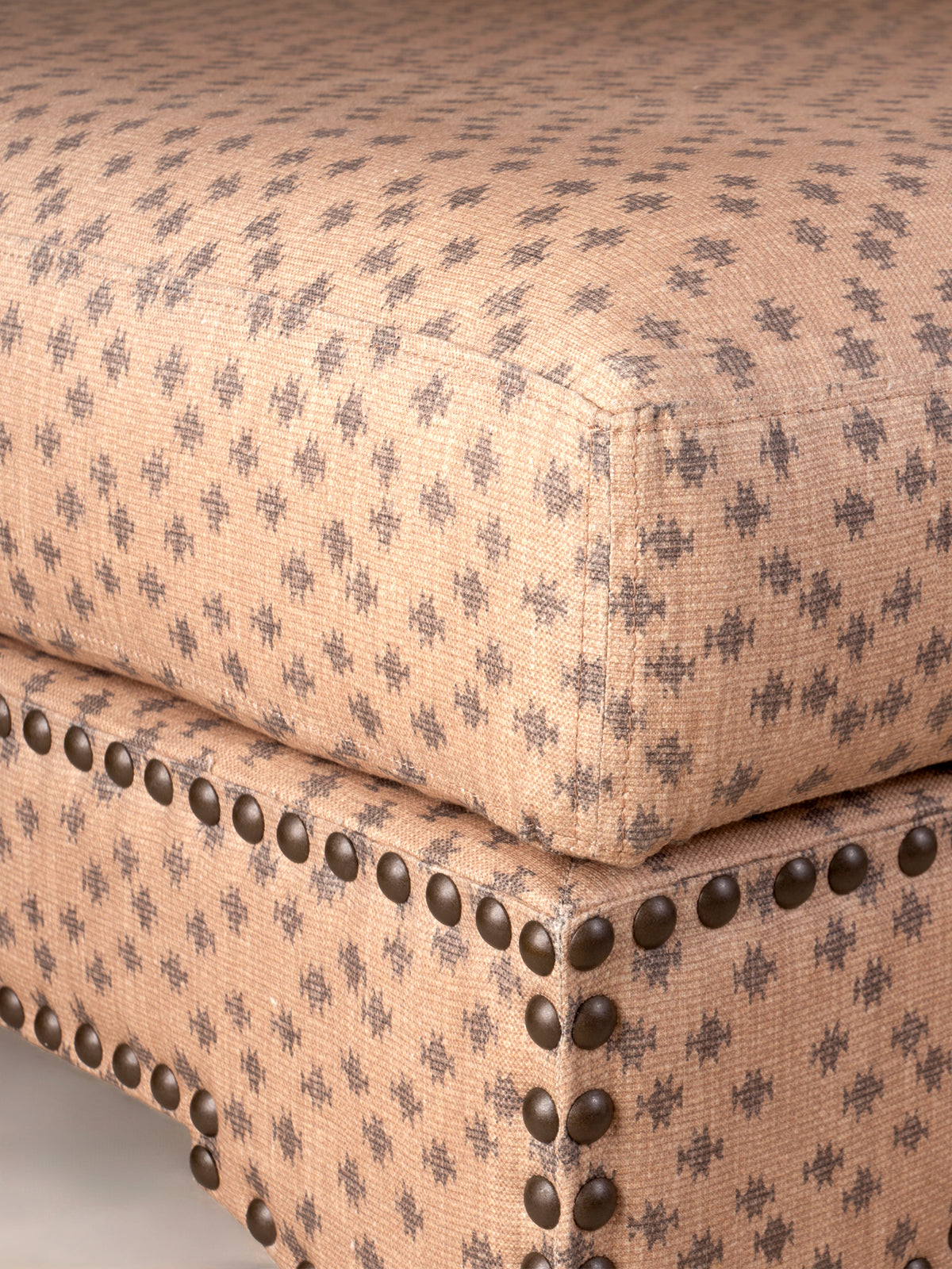 Candemir Ottoman (Large) in 'Northstar Star' - Brown