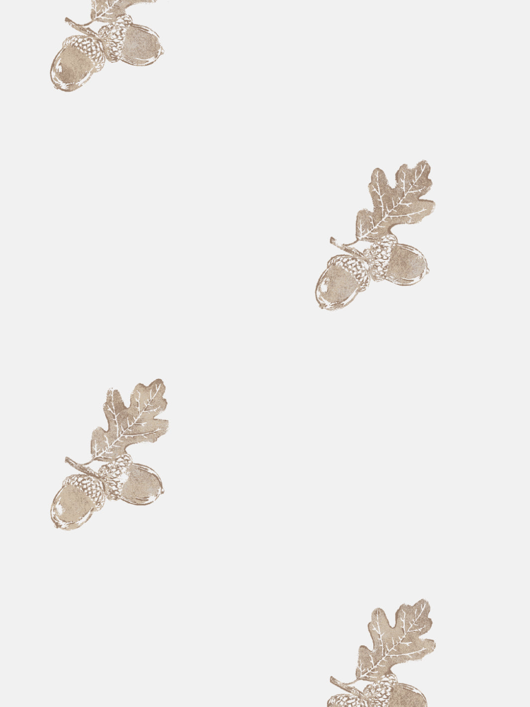 &#39;Valley Acorn&#39; Wallpaper - Neutral