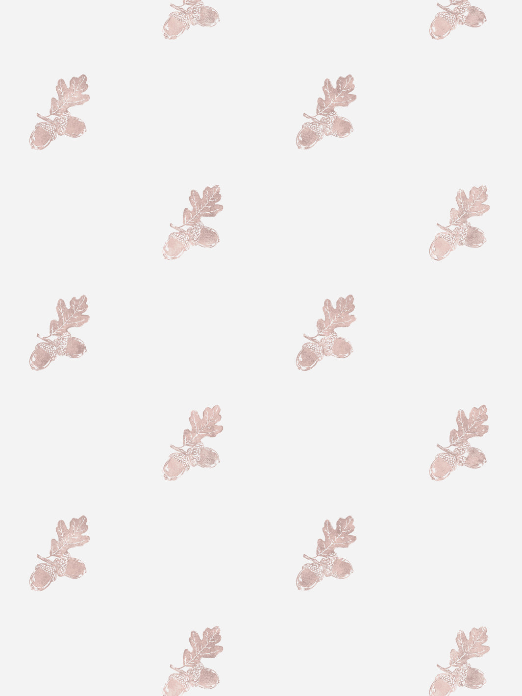 &#39;Valley Acorn&#39; Wallpaper by Nathan Turner - Pink