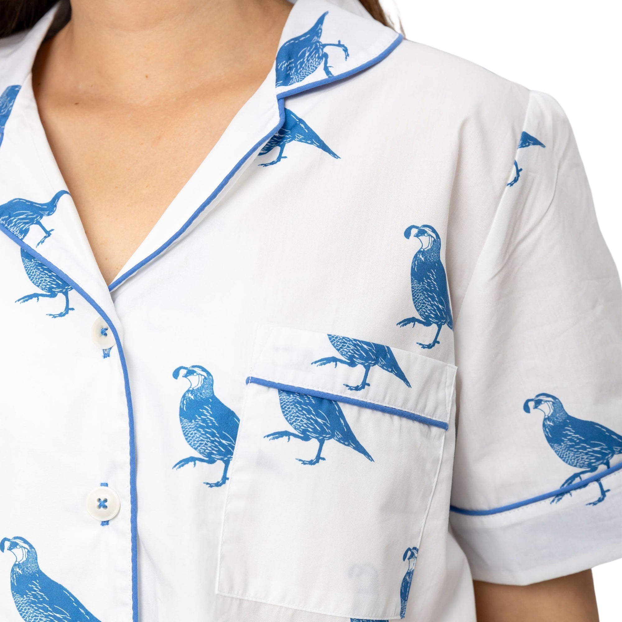 Women&#39;s California Quail Short PJ Set