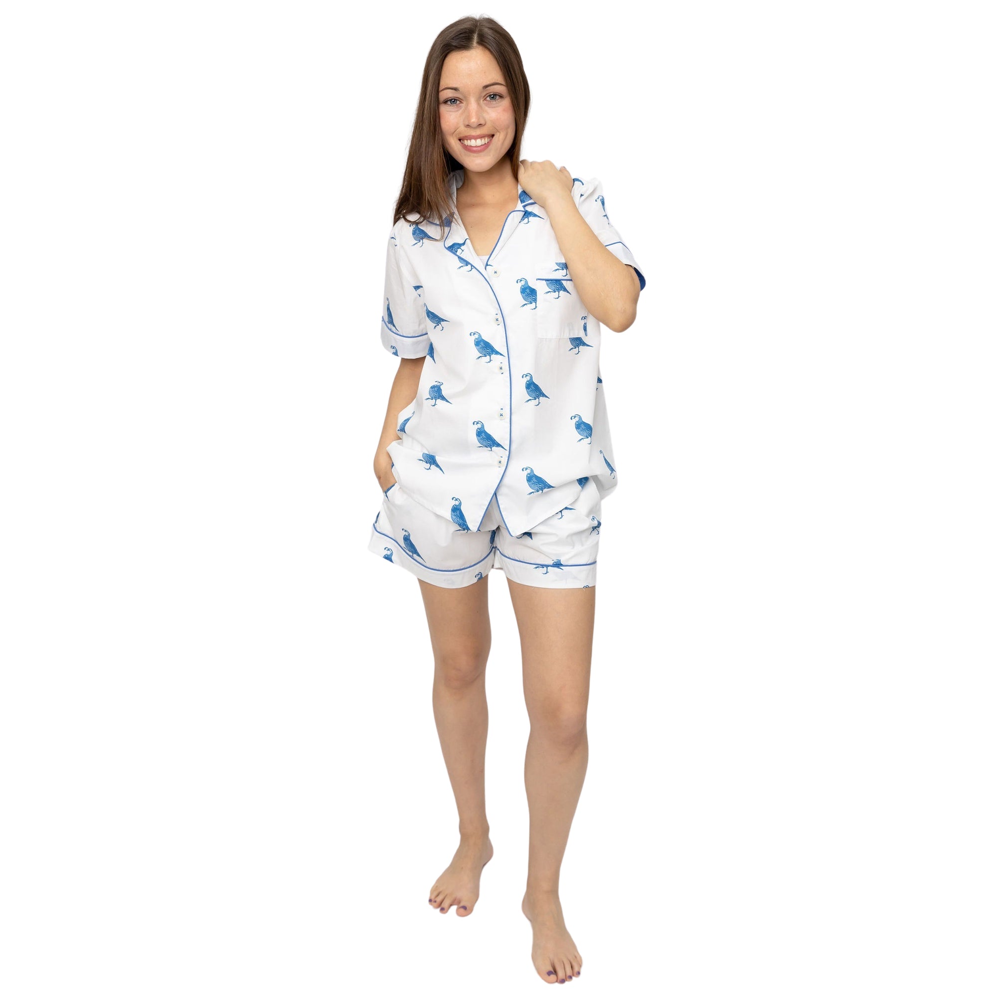 Women&#39;s California Quail Short PJ Set