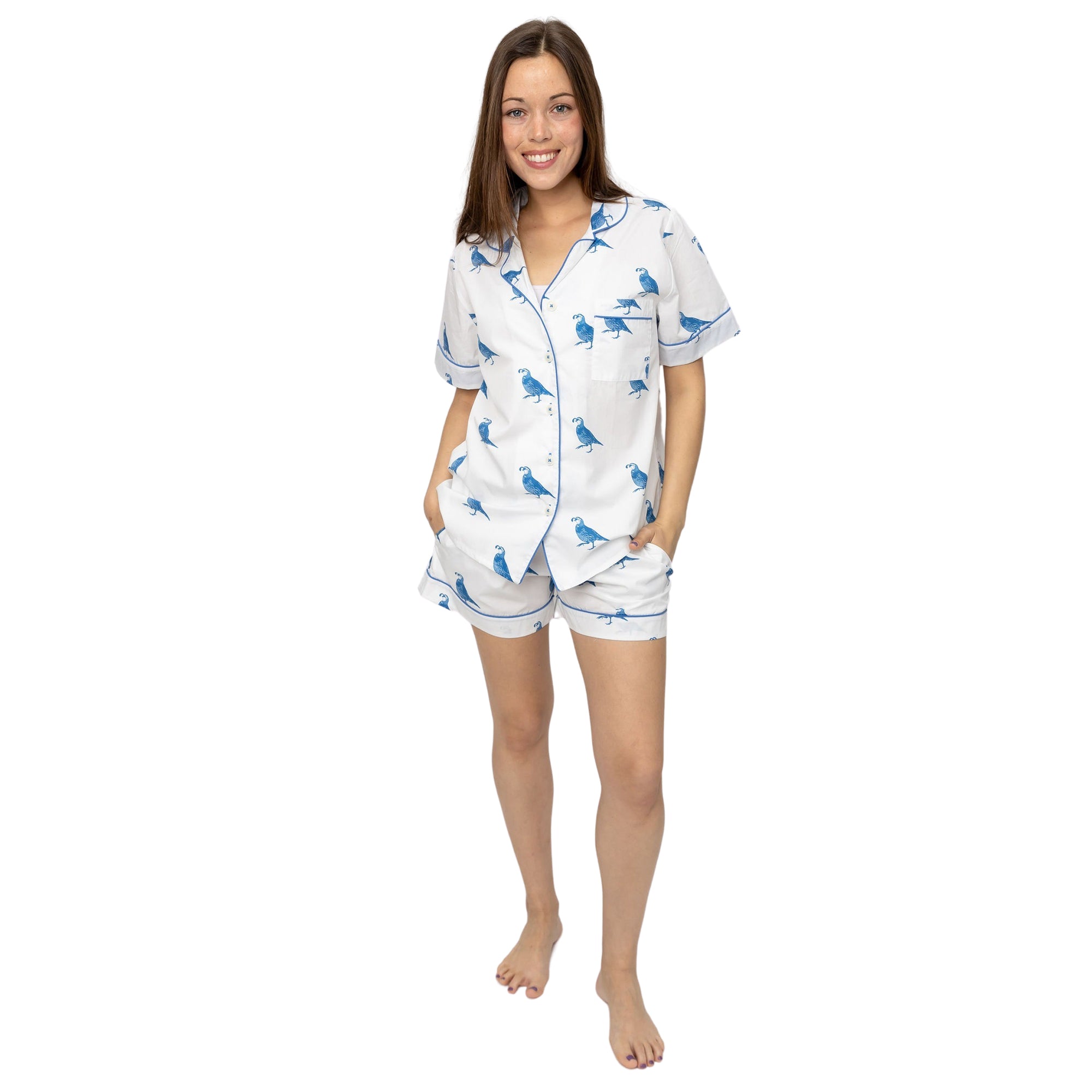 Women&#39;s California Quail Short PJ Set