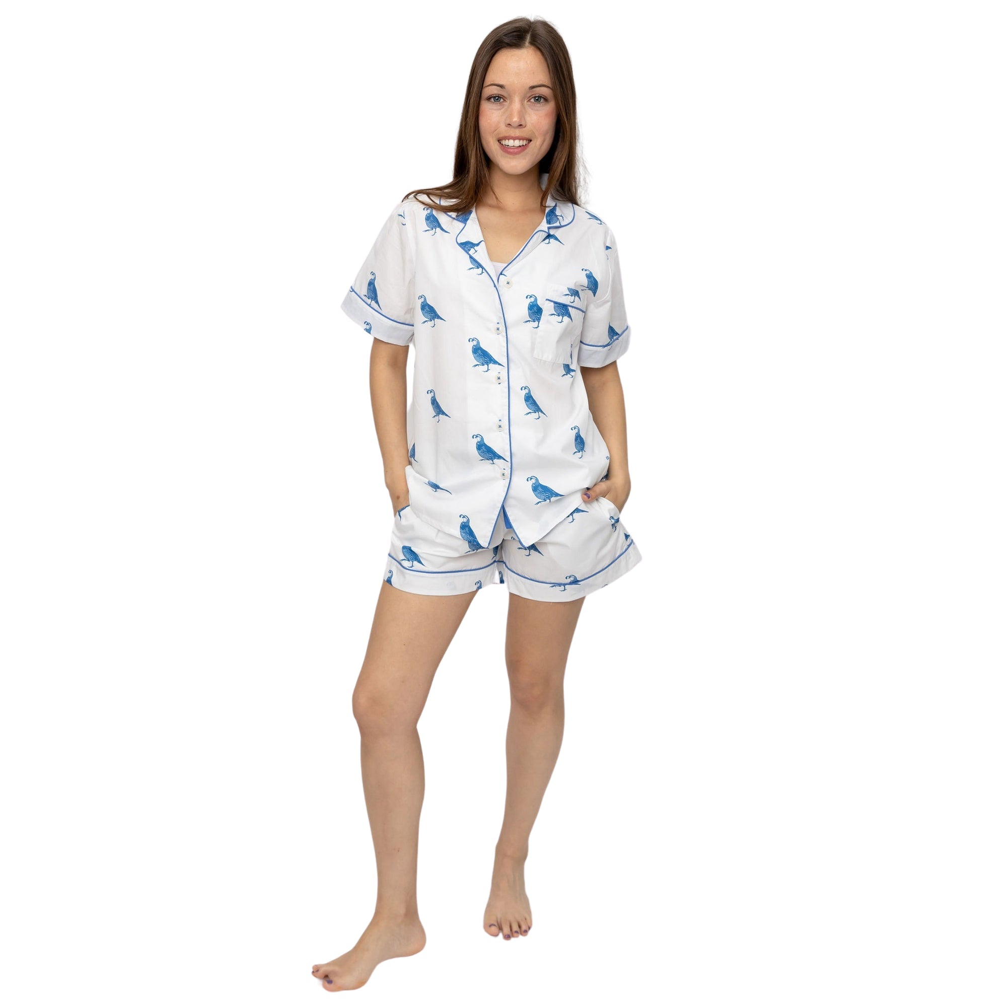 Women&#39;s California Quail Short PJ Set