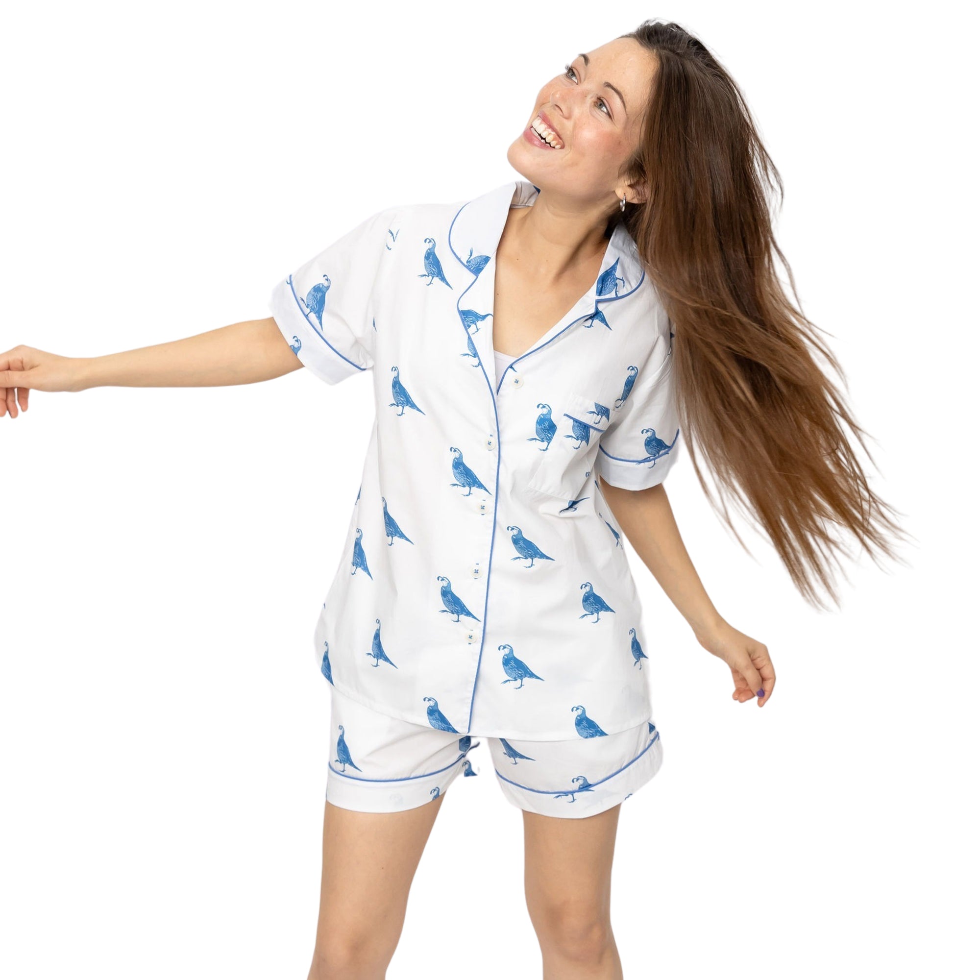 Women&#39;s California Quail Short PJ Set