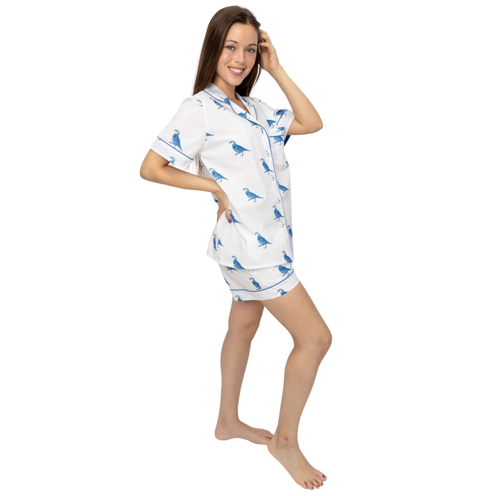 Women&#39;s California Quail Short PJ Set