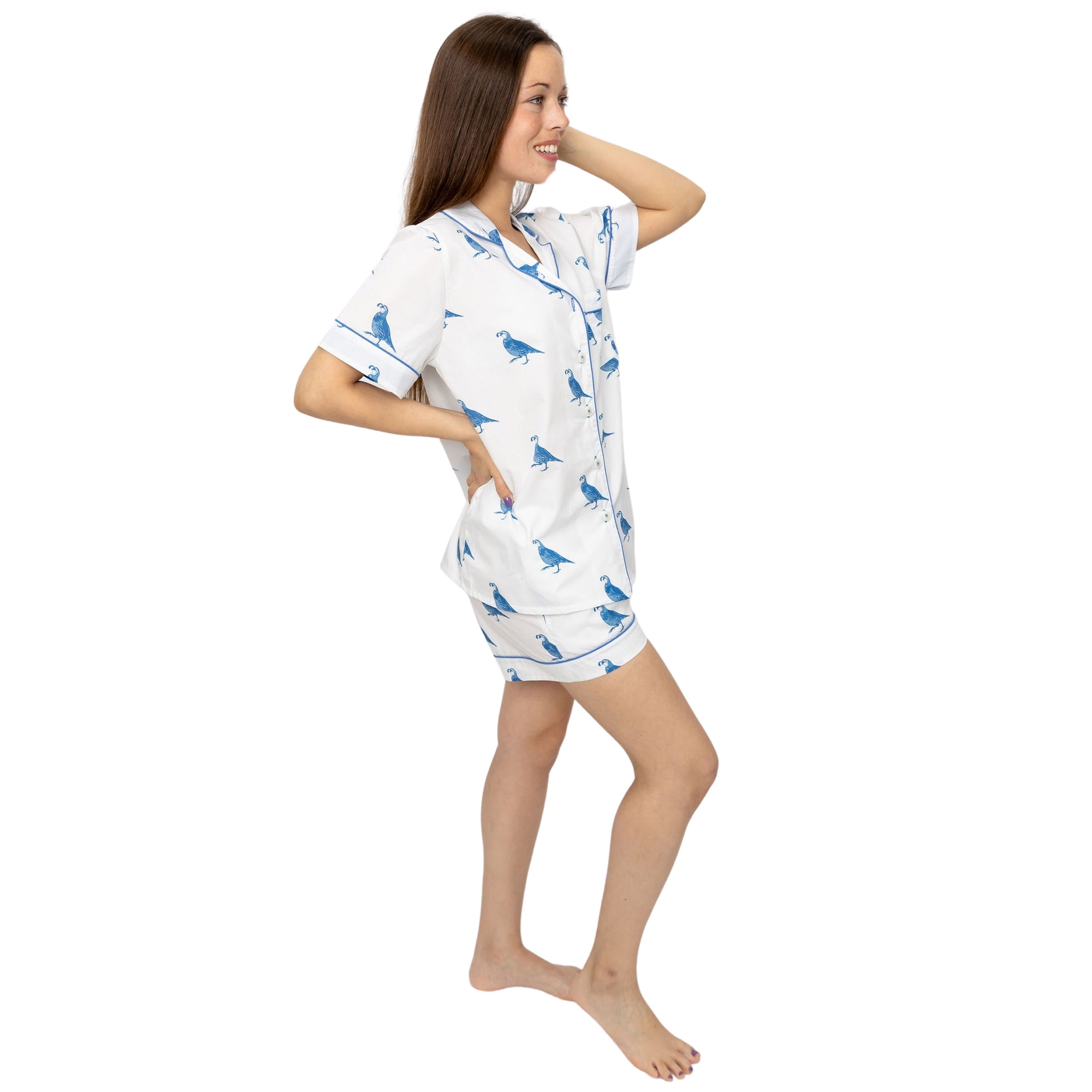 Women&#39;s California Quail Short PJ Set