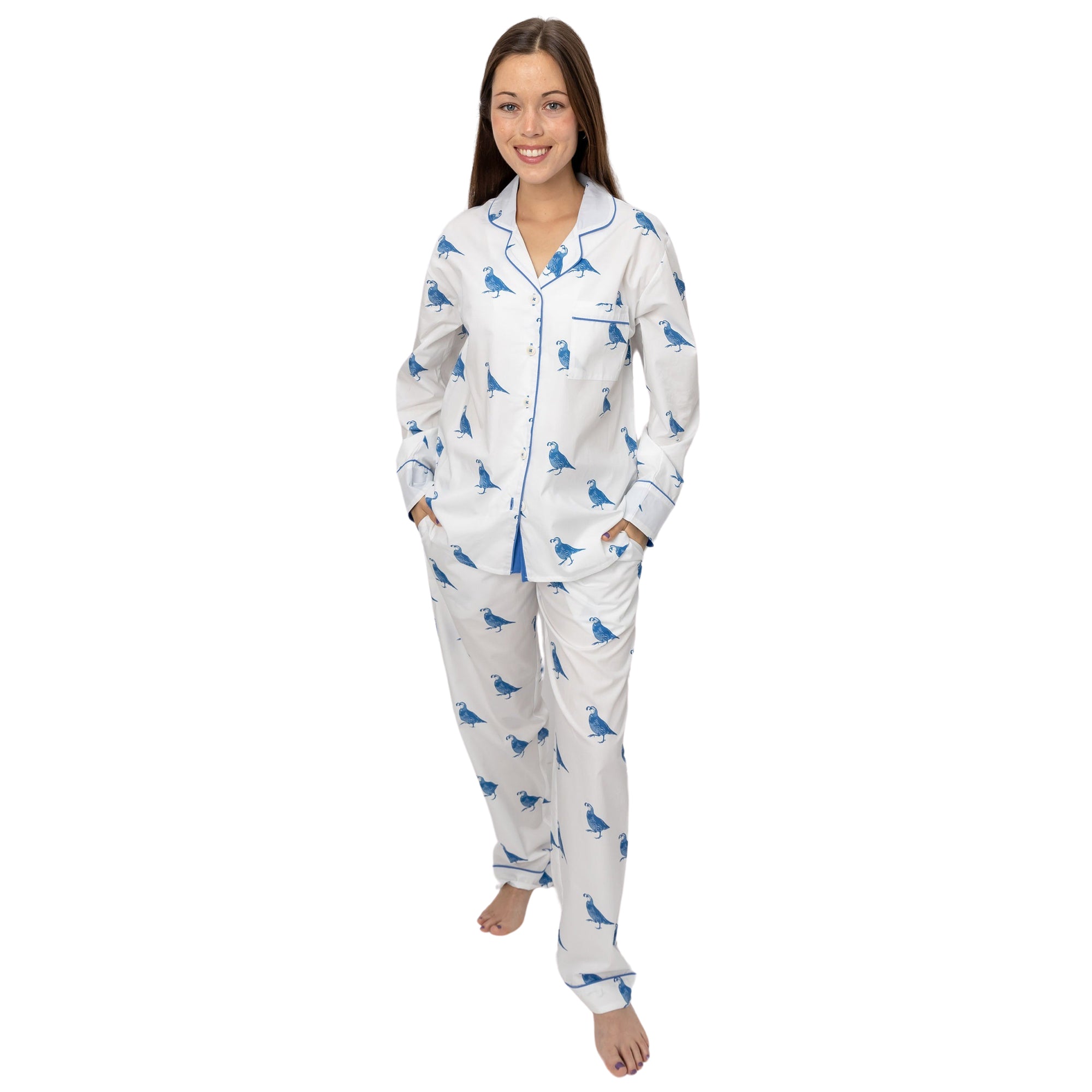 Women&#39;s California Quail Long PJ Set