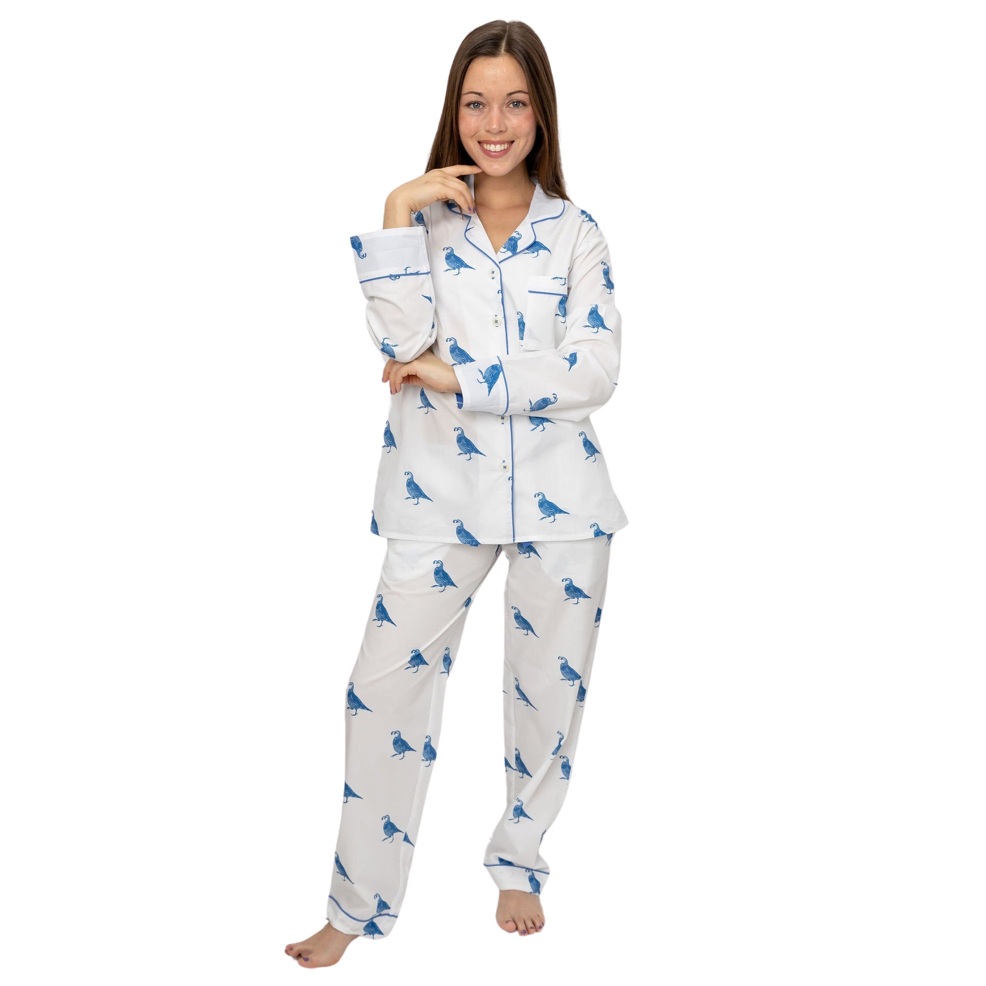 Women&#39;s California Quail Long PJ Set