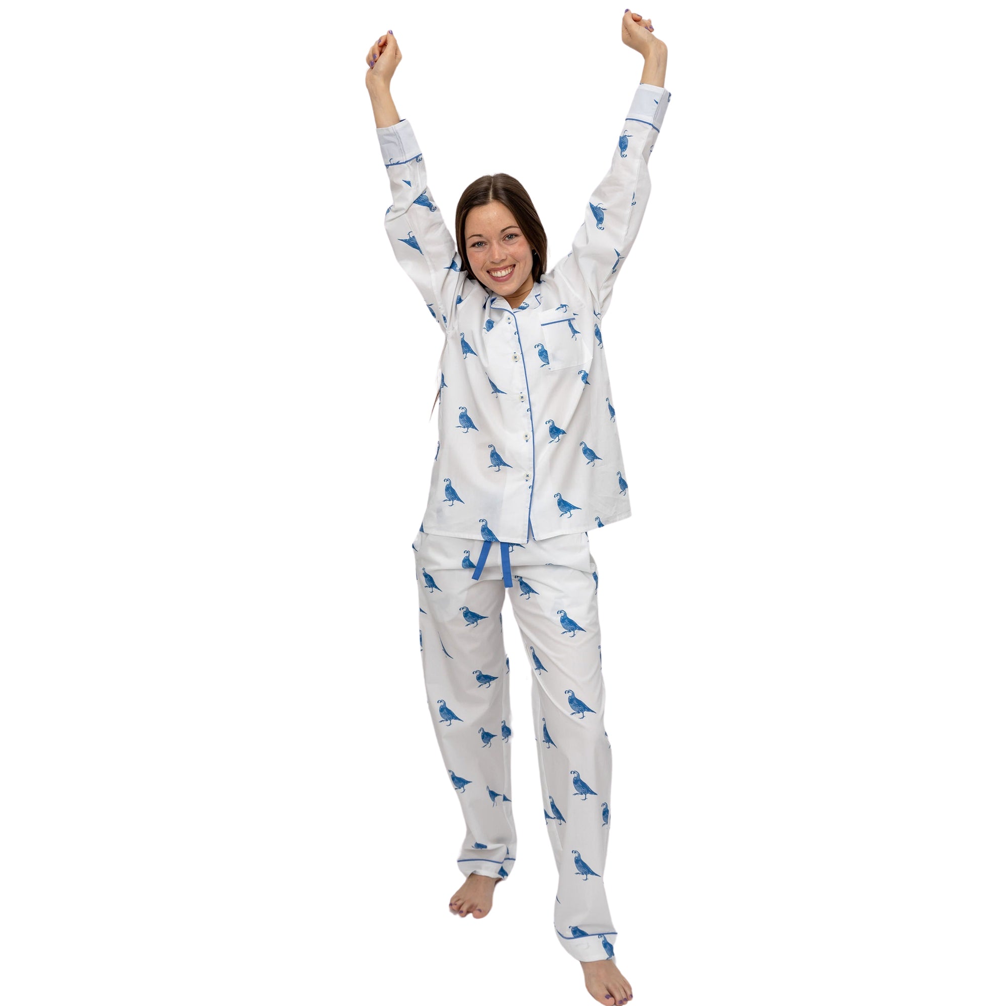 Women&#39;s California Quail Long PJ Set