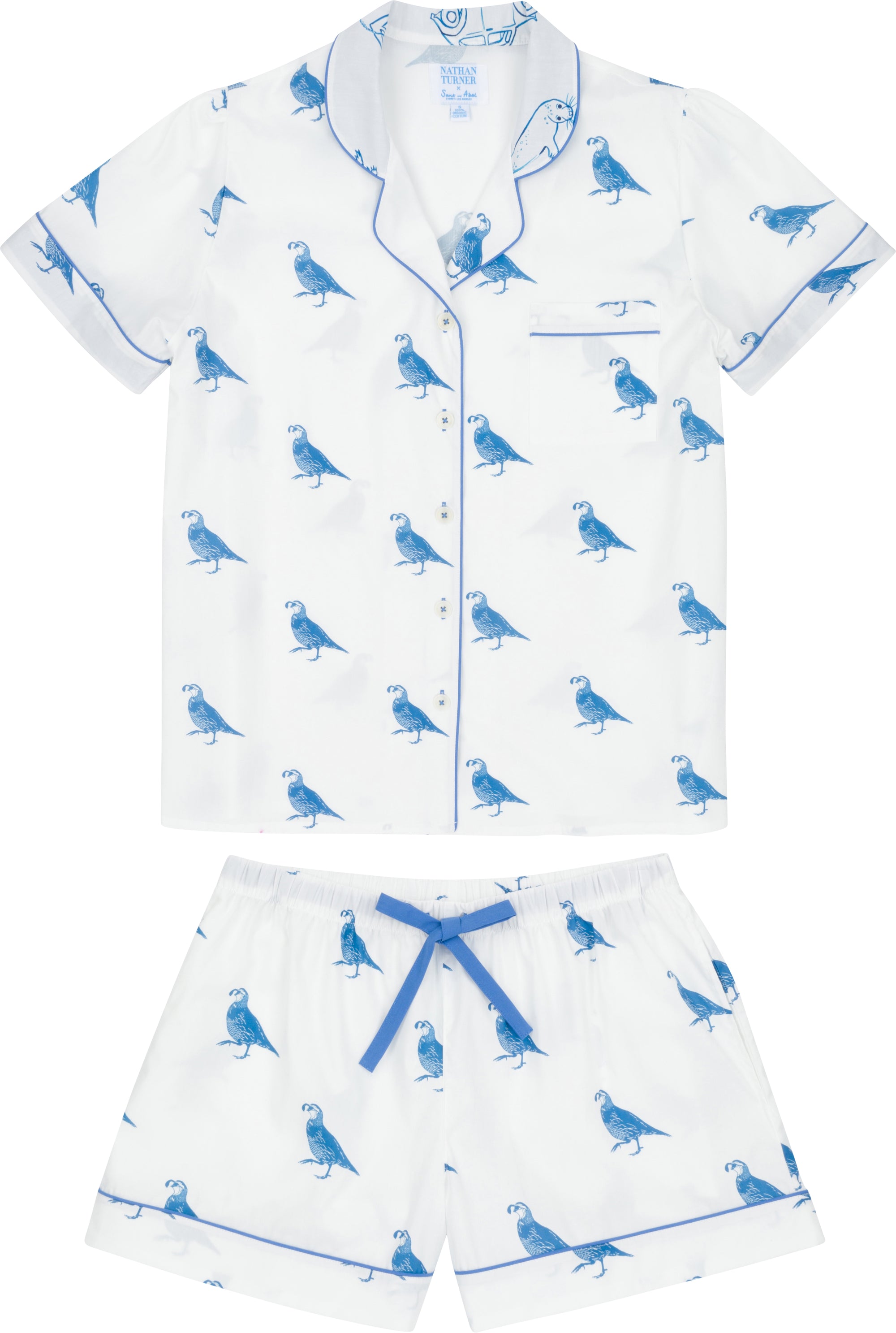 Women&#39;s California Quail Short PJ Set